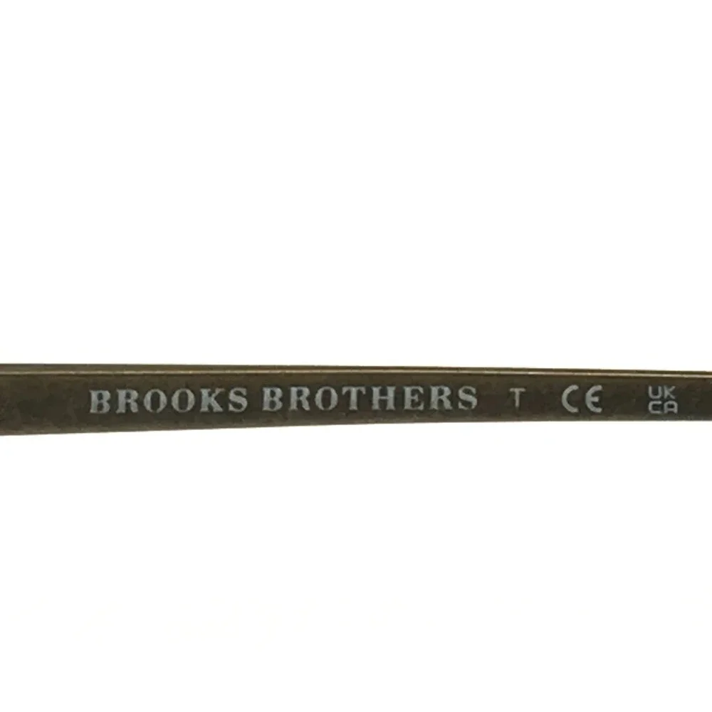 Brooks Brothers Eyeglasses Frames BB1102 1020 Antique Bronze Wire Rim 56-20-145